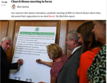 Westminstenders: 30 days to save us all!