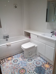 Show me your bathrooms please