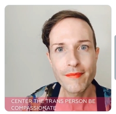 How to treat trans people.