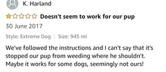 To think this is the most ridiculous one star review?
