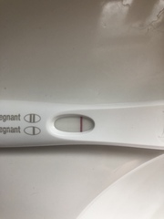 10dpo faint line?