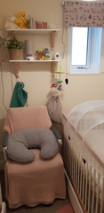 Box room nursery pics
