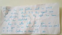 to ask for help with this cryptic/mysterious letter received today