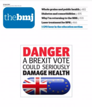 Interesting BMJ article about No Deal
