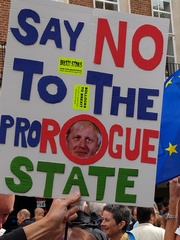 Protests against Brexit.*title edited by MNHQ at OP's request*