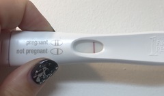 Did anyone have an FRER line like this and was not pregnant?