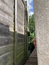 AIBU to not want kids to climb along the side of my fence