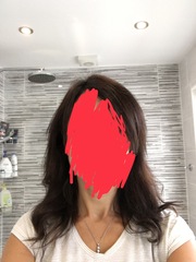 Using a box dark dye over highlights.....