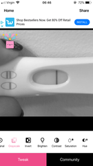 Did anyone have an FRER line like this and was not pregnant?