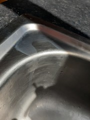 Ruined my sink!!