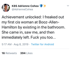 Bragging about hitting women