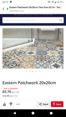 Bathroom, tongue and groove or tiles