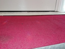 Drafts under front door