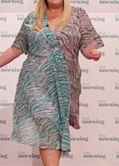 Gemma Collins dress on This Morning