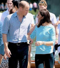 Royal style & gossip: Breton stripes and skinny jeans...