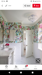 Bathroom, tongue and groove or tiles
