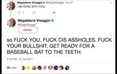 "Transwomen have periods"