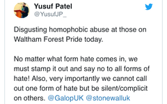 Shocking behaviour towards lesbians at Leeds 'pride' today