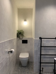Methane smell in newly refurb bathroom, piglet John??