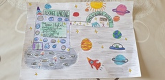 What should the first hotel on the moon look like? Share your children’s drawings