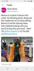 Drag Queen story time and The National Gallery