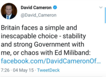 Westminstenders: Game On?