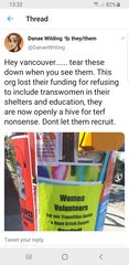 The 24 year harassment of  the Vancouver rape relief and women's shelter