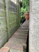 AIBU to not want kids to climb along the side of my fence