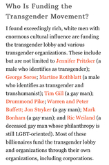 Transparency in terms of GC fundraisers