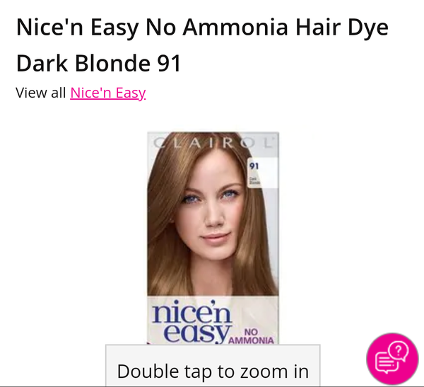 Would you say this hair colour is blonde or brunette?