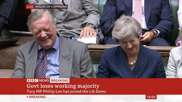 Westminstenders: The House Is On Fire