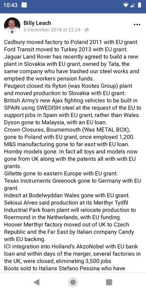 Industry - Is any of this true?