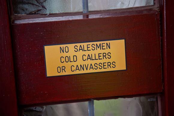 To not answer the door during the day if I'm not expecting anyone