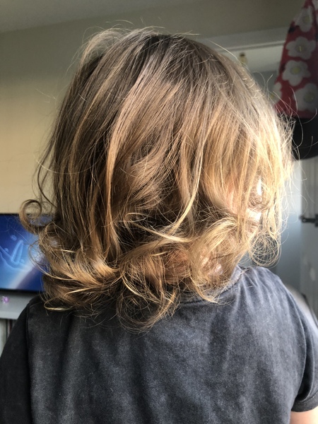 Will dds curls come back if I get her hair cut?