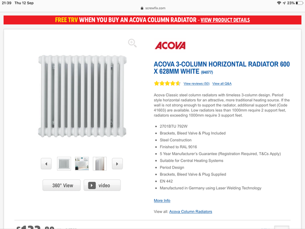 Column radiators - where to buy