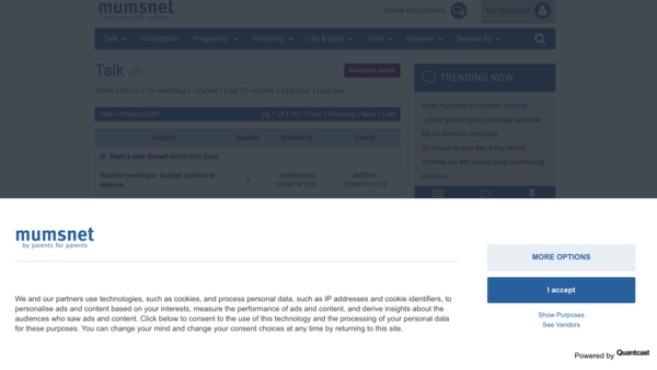 Bloody cookie consent!  STOPPPIT!!