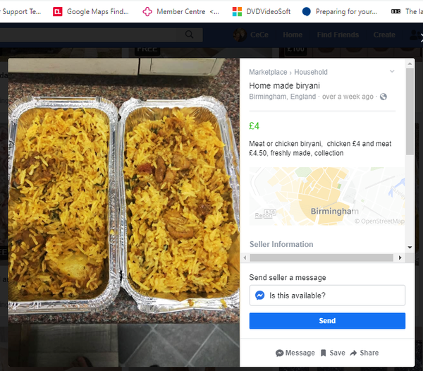 To start another shit for sale on Facebook thread?