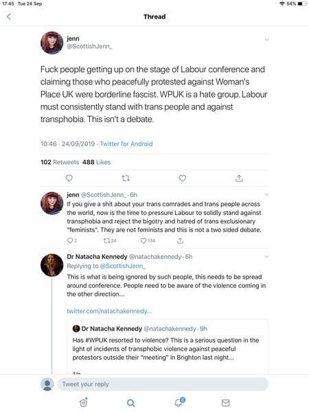 A Woman's Place is at Conference 23 September 2019 Brighton