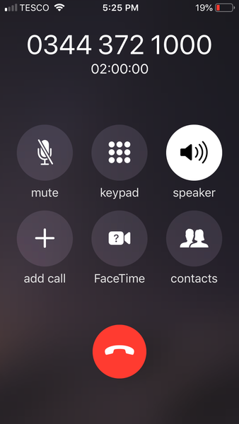 Harveys Customer Services - on hold for 1 1/2 hpurs