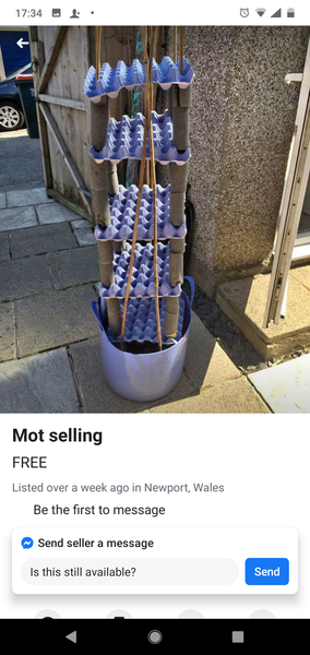 To start another shit for sale on Facebook thread?