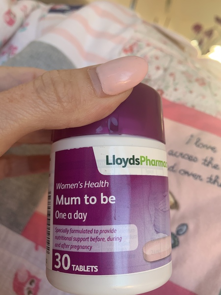 Pregnancy vitamins and diarrhoea!