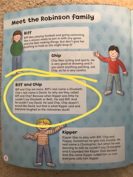 Biff and Chip - who knew?