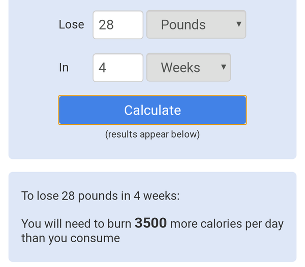 Can someone clever explain this? (Calories and maths)