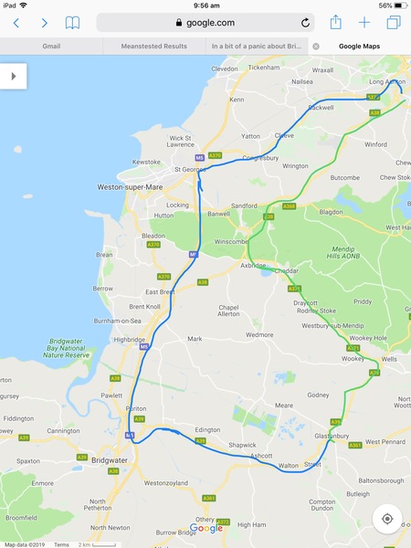 In a bit of a panic about Bristol airport