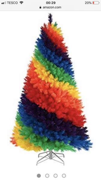 Talk to me about fake Christmas trees...