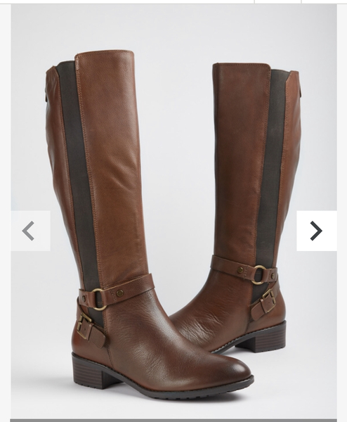 What bag to wear with knee high leather brown boots?