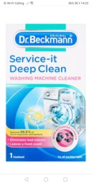 How to clean a washing machine.