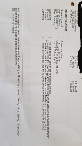 Screening results help