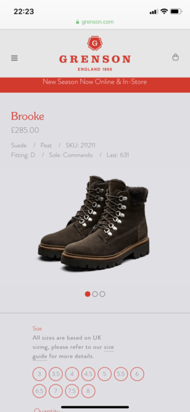 What boots are you buying 2019
