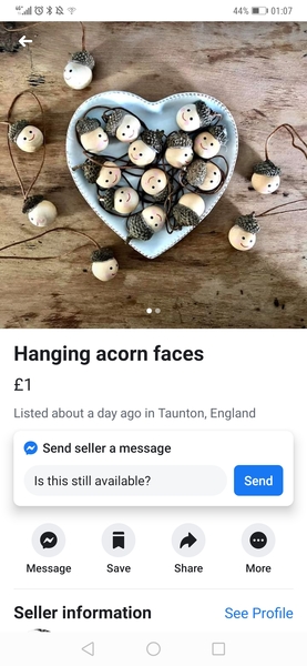 To start another shit for sale on Facebook thread?